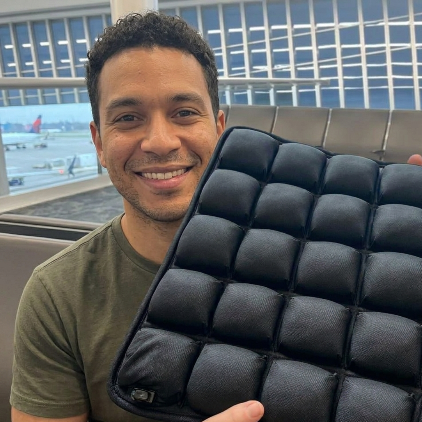 Solveox Lumbar Spine Cushion - Compact TravelPack