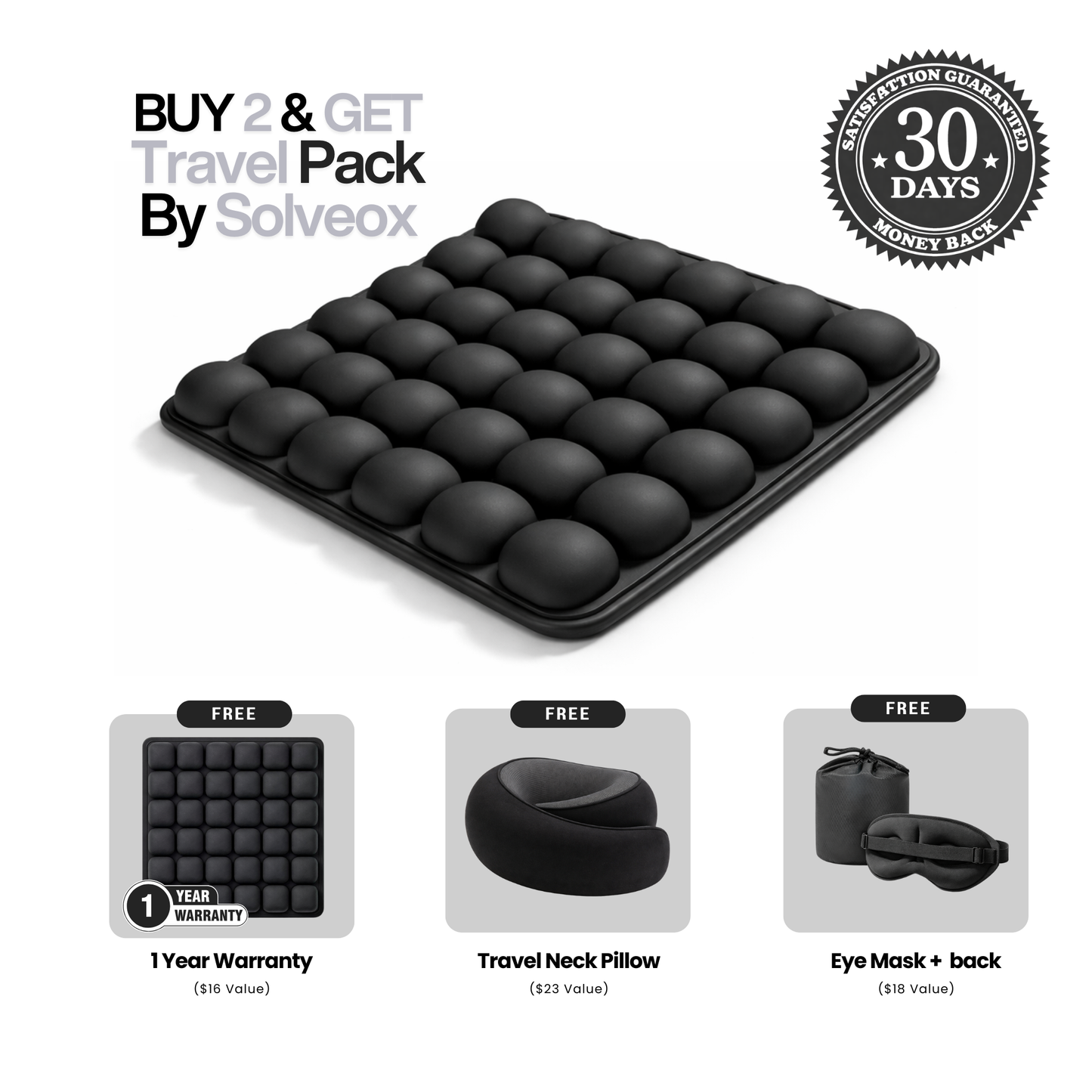 Lumbar Spine Cushion By Solveox™